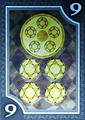 9 of Coins from Persona 4 Golden
