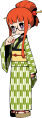 Yoshiki Kingdom portrait (Geisha outfit)