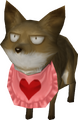 Model of one of the fox's cubs from Persona 4