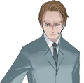 Graphic of Yasuyuki Honda in the Yuzu route's ending.