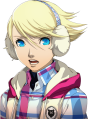 Teddie's angry midwinter clothes portrait