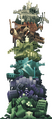 Tartarus graphic from Persona 3