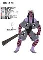 Design sheet from Shin Megami Tensei III: Nocturne