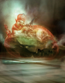 Artwork of Horkos fused with the Elve