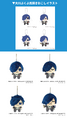 Nuigurumi keychains by Bkub Okawa. 2025.