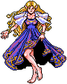 Attack sprite of Brigid