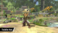 The Mii hat in-game