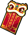 Graphic of a hongbao used in the Global servers