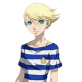 Teddie's Vacation Clothes smiling portrait
