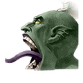 Portrait graphic of Abaddon's dimensional form from Shin Megami Tensei: Liberation Dx2