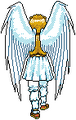 Back sprite from the PC-98 version of Giten Megami Tensei: Tokyo Revelation