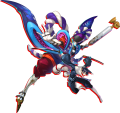 Artwork of Yusuke Kitagawa with Goemon from Persona 5 Strikers