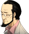 Sojiro Sakura (Casual) Hurt Portrait from Persona 5