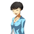 Yukiko's Vacation Clothes laughing portrait