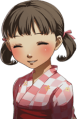 Nanako's blush yukata portrait