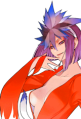 Mind Amane's portrait graphic from Devil Survivor: Overclocked