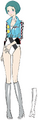 Race Queen Concept Artwork from Persona 3: Dancing in Moonlight