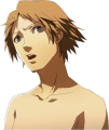 Yosuke's upset shirtless portrait