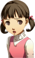 Nanako's angry winter clothes portrait
