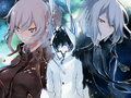 Yamato in the bottom screen wallpaper of the "Shin Megami Tensei: Devil Survivor 2 Record Breaker" Nintendo 3DS Home Theme