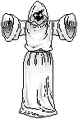 Unused attack sprite from the PC-98 version of Giten Megami Tensei: Tokyo Revelation