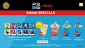 Drink menu