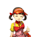 Nanako's LMB Stage Outfit smiling portrait