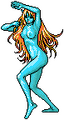 Unused hurt sprite from the PC-98 version of Giten Megami Tensei: Tokyo Revelation