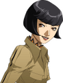 Fake smile portrait from Persona 2: Eternal Punishment (PlayStation Portable)