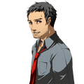 Dojima's smiling portrait