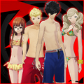 Persona 5 Swimsuit Set