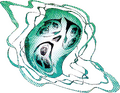 Artwork of Orgone Ghost's strong form from Shin Megami Tensei: Devil Summoner