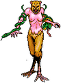 Hurt sprite from the PC-98 version of Giten Megami Tensei: Tokyo Revelation