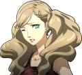 Ann Takamaki (Removed Layers of Clothes) Hurt Portrait