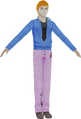 Male model from Shin Megami Tensei: Nine