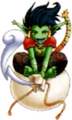 Artwork from Devil Children Fire Book and Ice Book