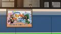 Ad on a bus for a Jikken-kun movie (Ep 14)