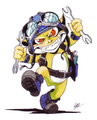 Artwork from Shin Megami Tensei II