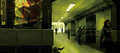 An underground passage