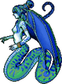Side sprite from the Windows version of Giten Megami Tensei: Tokyo Revelation