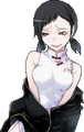 Excited portrait graphic from Devil Survivor 2