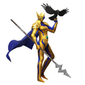 Render of Odin's dimensional form from Shin Megami Tensei: Liberation Dx2