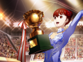Long-Sought Honor The international PS4 version erroneously featured a version with Sumire in her own blue leotard, instead of Kasumi's pink one. This was not present in the Japanese version and was rectified in the 2022 remaster.