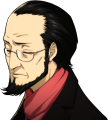 Sojiro Sakura (Midwinter Casual) Hurt Portrait from Persona 5 Royal