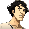 Suguru Kamoshida Angry Portrait