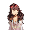 Rise's Vacation Clothes crying portrait
