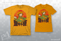 Dragon's Fury T-Shirt, designed by Nina Matsumoto