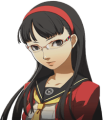 Yukiko's Summer uniform portrait with glasses portrait