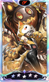 Card graphic of Runa Dogenzaka with Aura from Persona 5: The Phantom X