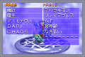 Screenshot of Asmodeus in the A-Mode DDS Dictionary from the Game Boy Advance version of Shin Megami Tensei II.